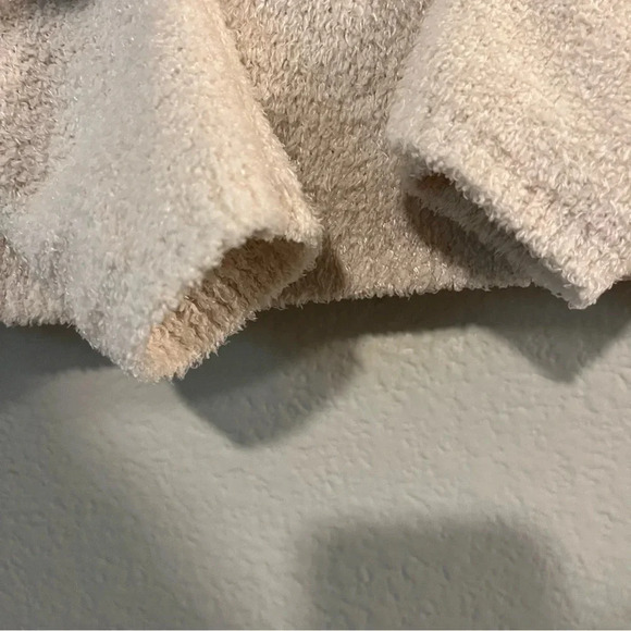 Cupcakes & cashmere girls chenille cream sweater red pink hearts 10/12 soft cozy - Picture 6 of 9